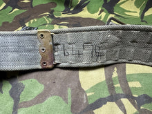 Charger l&#39;image dans la galerie, Original British Royal Air Force RAF Blue WW2 37 Pattern Belt - 38&quot; Waist Max
