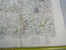 Charger l&#39;image dans la galerie, Original WW2 British Army OS Map of England - War Office - Worcester
