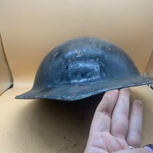 Lade das Bild in den Galerie-Viewer, Original WW1 / WW2 British Army Mk1* Army Combat Helmet &amp; Liner
