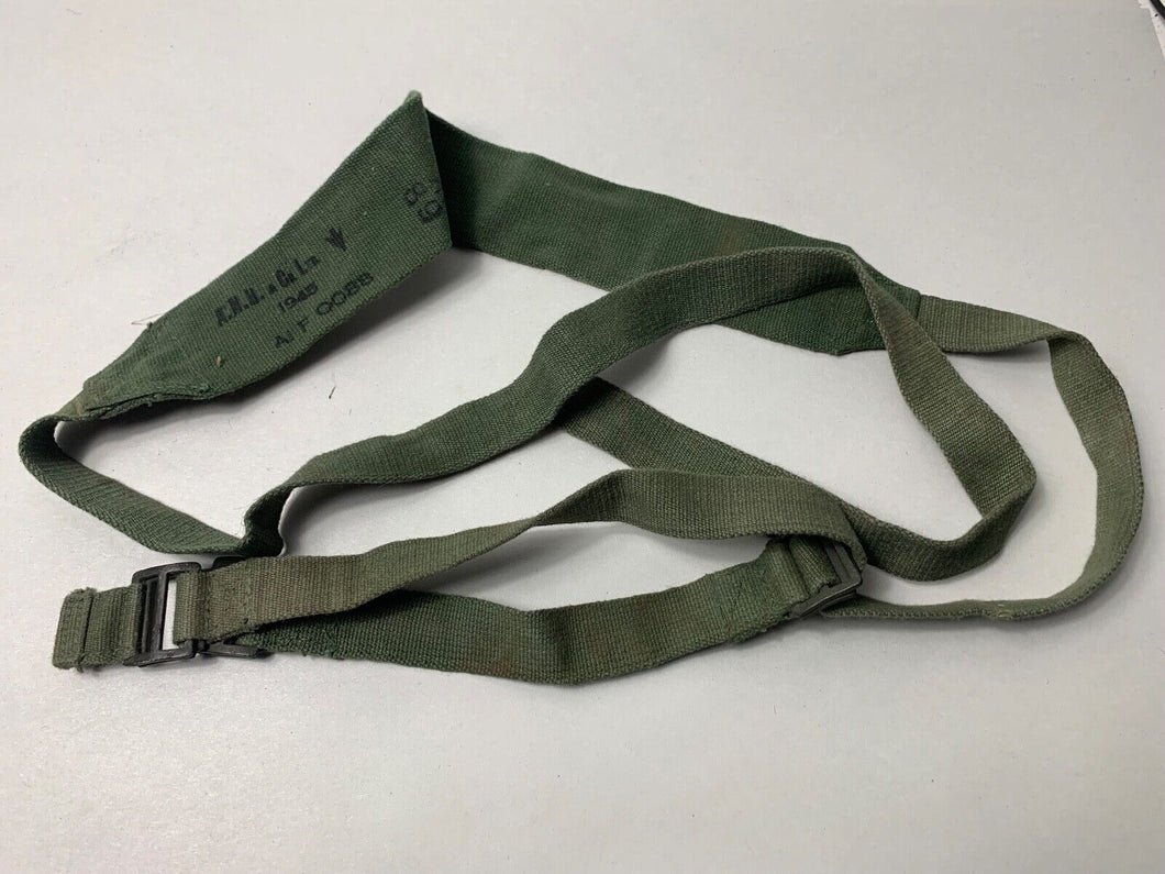 Original WW2 British Army 44 Pattern Shoulder / Equipment Strap - 1945 Dated