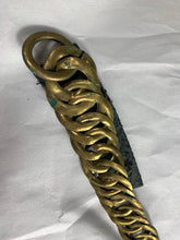 Load image into Gallery viewer, Original British Army Helmet Brass Chin Scales - Ideal Parts- Repair/Restoration
