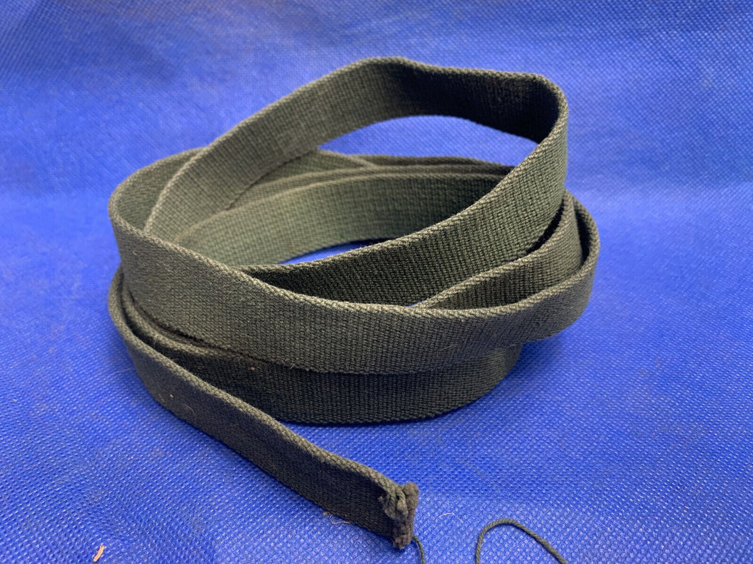 Over 2m of British Army Canvass Webbing - Ideal for repairs