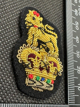 Load image into Gallery viewer, British Royal Army Pay Corps Bullion Cap / Beret / Blazer Badge - UK Made
