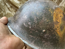 Load image into Gallery viewer, WW2 Mk3 High Rivet Turtle - British / Canadian Army Helmet - Nice Original
