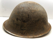 Load image into Gallery viewer, WW2 Canadian / British Army Mk3 Turtle Helmet Shell Original
