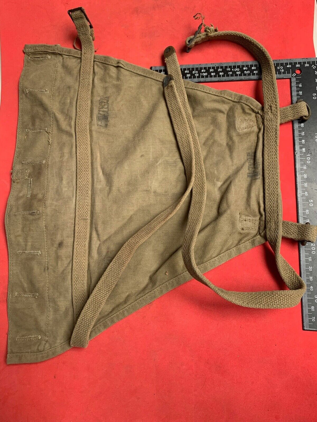 Original WW2 US Army M1928 Haversack Pack Tail