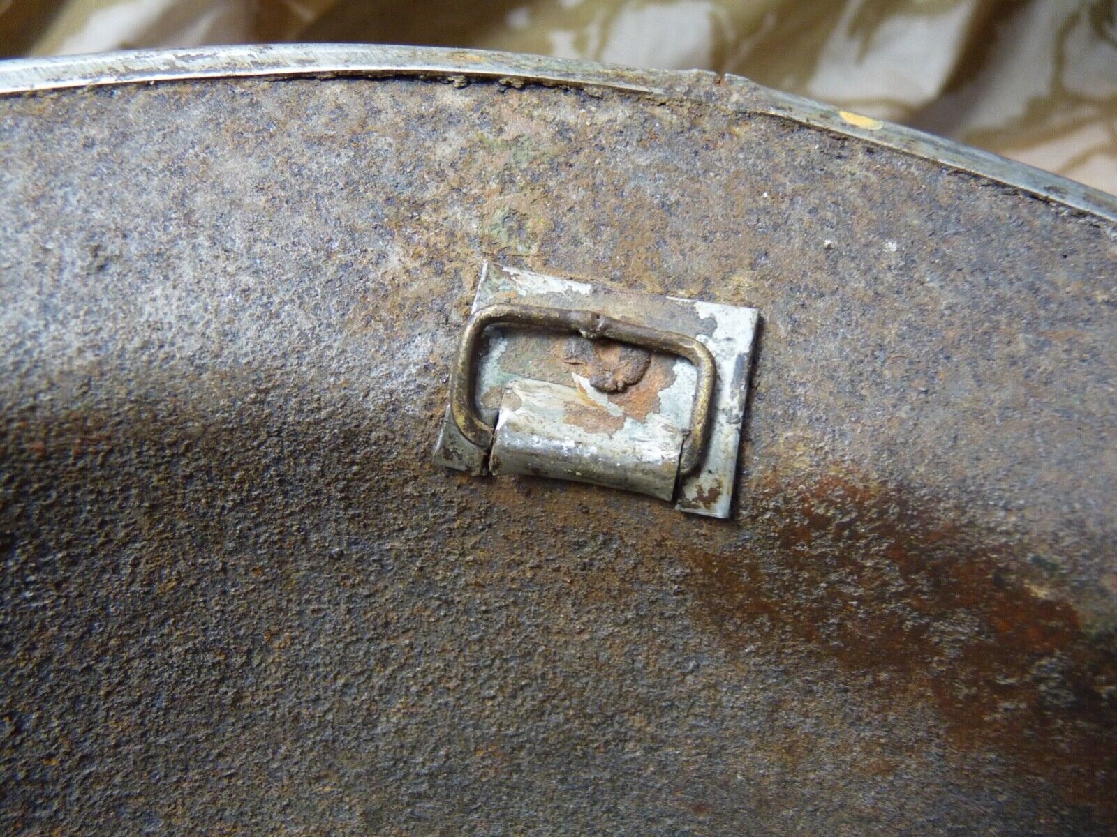 Original WW2 British Army Mk2 Army Combat Helmet - The Militaria Shop