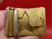 Load image into Gallery viewer, Genuine Russian Soviet Army Belt Buckle
