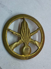 Load image into Gallery viewer, Original French Army Infantry Brass Cap Badge

