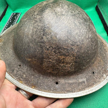 Load image into Gallery viewer, British Army Mk2 Brodie Helmet - Original WW2 - South African Manufactured
