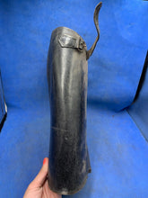 Load image into Gallery viewer, Officers Leather Ankle Gaiter - British / German / French Army WW1 WW2 Vintage
