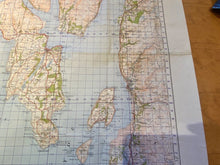 Lade das Bild in den Galerie-Viewer, WW2 British Army 1933 MILITARY EDITION General Staff map ISLAND OF BUTE.
