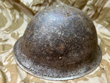 Load image into Gallery viewer, WW2 Mk3 High Rivet Turtle - British / Canadian Army Helmet - Nice Original
