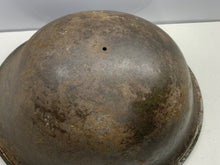 Load image into Gallery viewer, Original WW2 British / Canadian Army Mk3 High Rivet Combat Helmet Shell
