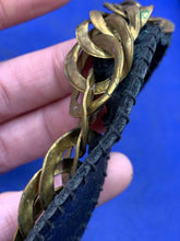 Charger l&#39;image dans la galerie, Original British Army Helmet Brass Chin Scales - Ideal Parts- Repair/Restoration
