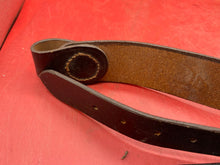 Load image into Gallery viewer, WW1 / WW2 British Army Sam Browne Leather Shoulder / Cross Strap.
