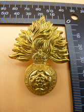 Load image into Gallery viewer, British Army Cap Badge - The Royal Fusiliers - Kings Crown
