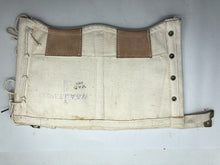 Charger l&#39;image dans la galerie, Original British Army / Royal Navy White Spats / Gaiters - WW2 37 Pattern
