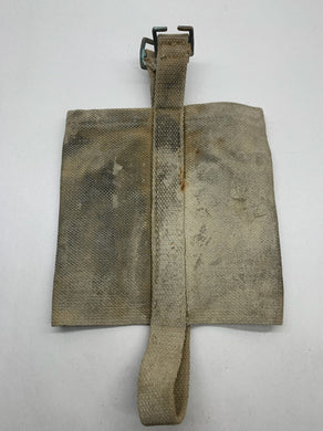 WW2 British Army / RAF 37 Pattern Webbing Water Bottle Carrier Harness 1943 Date - The Militaria Shop