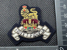 Load image into Gallery viewer, British Royal Army Pay Corps Bullion Cap / Beret / Blazer Badge - UK Made
