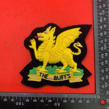 Charger l&#39;image dans la galerie, British Army The Buffs Regimental Embroidered Blazer Badge
