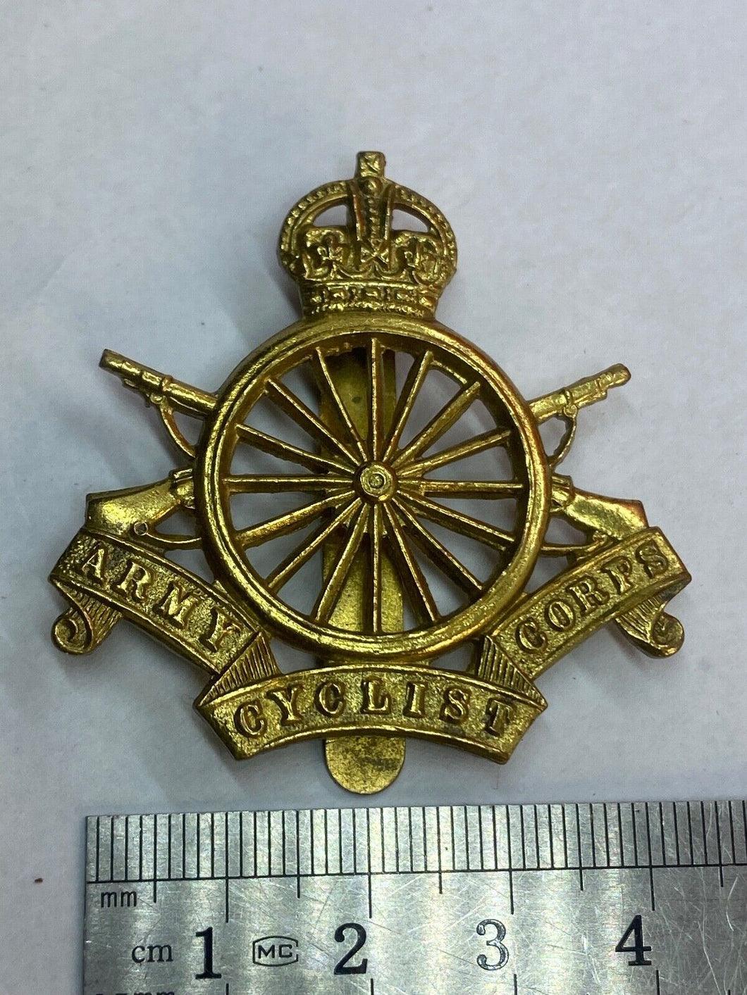 Original Britische Armee - Army Cyclists Corps Mützenabzeichen 