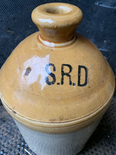 Load image into Gallery viewer, Original WW1 SRD Jar Rum Jar - British Army Issue - &quot;Supply Reserve Depot&quot; Jug
