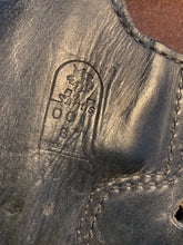 Load image into Gallery viewer, Black Leather Pistol Belt Holster - De Santis USA - B62
