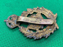 Charger l&#39;image dans la galerie, WW1 British Army Queen&#39;s Own Worcestershire Hussars Cap Badge
