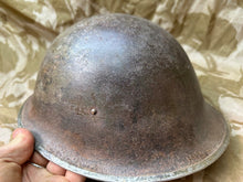 Load image into Gallery viewer, WW2 Mk3 High Rivet Turtle - British / Canadian Army Helmet - Nice Original
