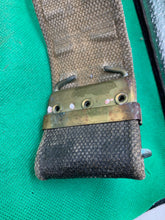 Load image into Gallery viewer, Genuine British Army 37 Pattern Webbing Belt - WW2 Pattern - 36&quot; Waist - The Militaria Shop
