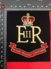 Load image into Gallery viewer, British Army Bullion Embroidered Blazer Badge - Military Provost Staff Corps
