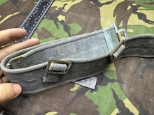 Charger l&#39;image dans la galerie, Original British Royal Air Force RAF Blue WW2 37 Pattern Belt - 38&quot; Waist Max
