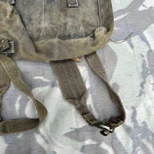 Load image into Gallery viewer, Original WW2 British Army / RAF 37 Pattern Small Pack &amp; L Strap Set
