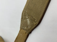 Charger l&#39;image dans la galerie, Original WW2 1945 Dated British Army Equipment Shoulder Strap 37 Pattern Webbing
