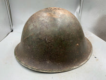 Load image into Gallery viewer, Original WW2 British / Canadian Army Mk3 Turtle Combat Helmet
