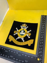 Load image into Gallery viewer, British Army Notts &amp; Derby Regiment Embroidered Blazer Badge
