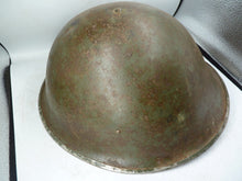 Lade das Bild in den Galerie-Viewer, Untouched WW2 British &amp; Canadian Army Mk3 Turtle Helmet - Screw &amp; X Pad Inside
