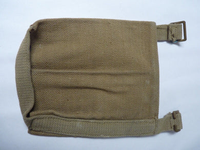 Original WW2 British Army Soldiers Water Bottle Carrier Harness - Dated 1943 - The Militaria Shop