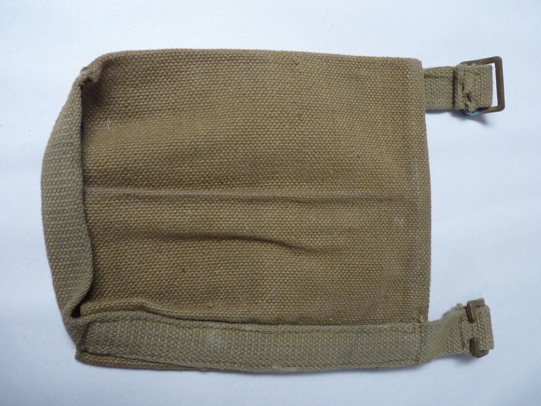 Original WW2 British Army Soldiers Water Bottle Carrier Harness - Dated 1943