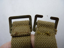 Charger l&#39;image dans la galerie, Original WW2 1944 Dated British Army 37 Pattern Water Bottle Carrier Harness
