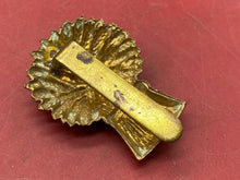 Load image into Gallery viewer, British Army Lothians and Border Horse Wheatsheaf Other Ranks&#39; Brass Cap Badge.
