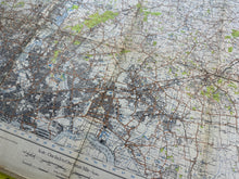 Lade das Bild in den Galerie-Viewer, Original WW2 British Army OS Map of England - War Office - N.E London &amp; Epping
