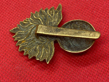 Load image into Gallery viewer, Original British Army CITY OF LONDON FUSILIERS Cap Badge
