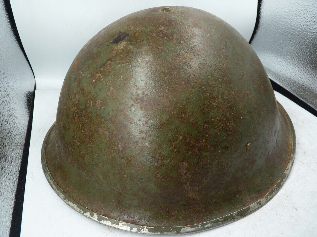 Untouched WW2 British & Canadian Army Mk3 Turtle Helmet - Screw & X Pad Inside