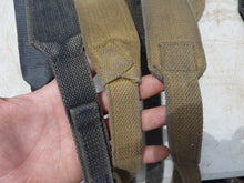 Load image into Gallery viewer, Original WW2 British RAF Blue Blanco Shoulder Strap 37 Pattern
