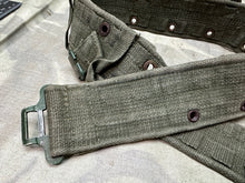 Load image into Gallery viewer, Original WW2 British Army 44 Pattern Soldiers Belt - 36&quot; Waist
