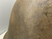 Charger l&#39;image dans la galerie, Original WW2 British / Canadian Army Mk3 High Rivet Combat Helmet Shell
