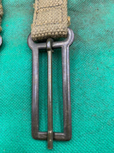 Load image into Gallery viewer, Original WW2 British Army 37 Pattern Brace Adaptors Pair - 1941 Dated
