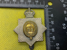 Load image into Gallery viewer, British Army King&#39;s Dragoon Guards Cap Badge. Nice Original
